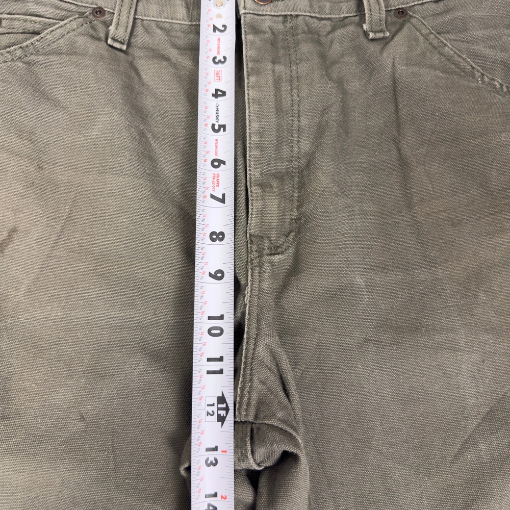 Dickies‎ 1939RMS Relaxed Fit Carpenter Pants Olive Green Gray Duck Canvas 36x32 - Picture 7 of 9